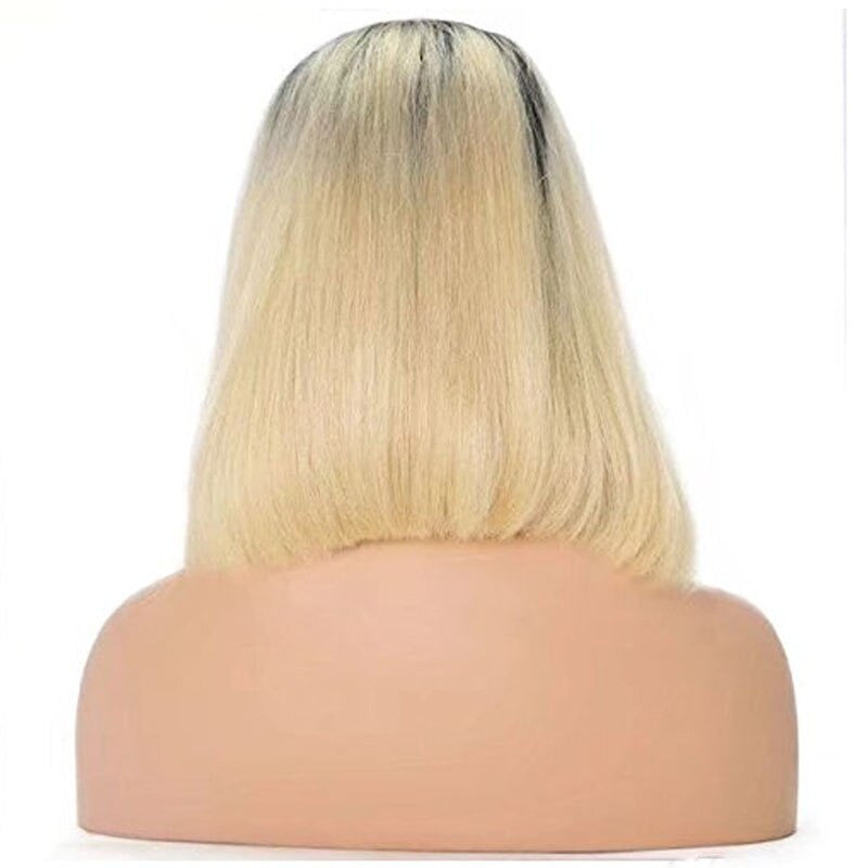 Light Blonde Human Hair Lace Front Wig