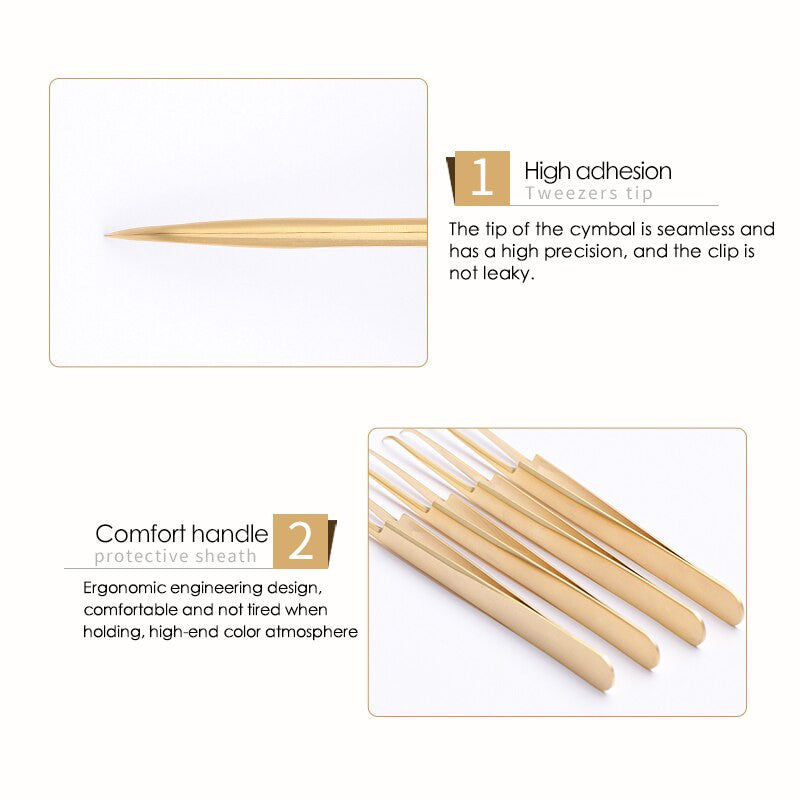 High Precision Stainless Steel Lash Tweezers